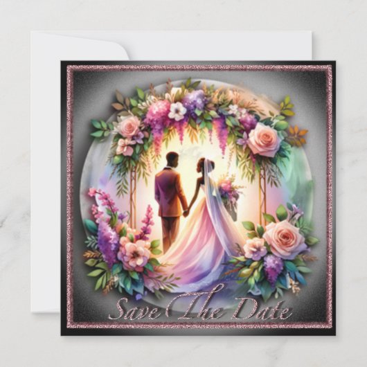 Our Love Reaches The Moon  Save The Date (Vorderseite)