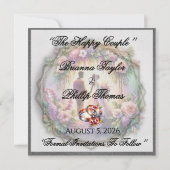 Our Love Reaches The Moon  Save The Date (Rückseite)