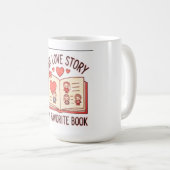 Our Love Story Mug Kaffeetasse (VorderseiteRechts)