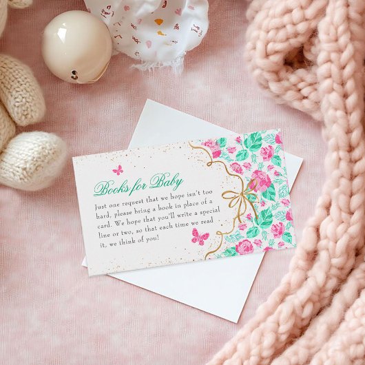 Our Lovely One Baby Shower Begleitkarte