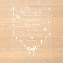 Our Lovely One Baby Shower Invitation