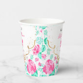 Our Lovely One Baby Shower Pappbecher (Rechts)