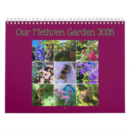 Our Methven Garden Calendar 2026 Kalender