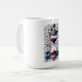 Our Moments Defy Time Hourglass Gifts T-Shirt Kaffeetasse (Vorderseite Links)