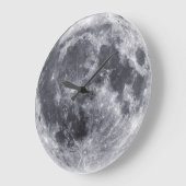 Our Moon Große Wanduhr (Winkel)