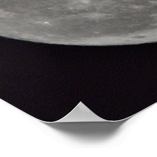 Our Moon Poster (Ecke)