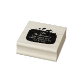 Our New Farm House Address Announcement Gummistempel (Stempel)