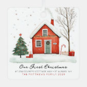 Our New Home First Home Photo Ornament  (Vorderseite)