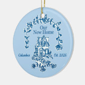 Our New Home graphic ornament (Links)