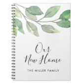 Our New Home  Notizblock (Vorderseite)