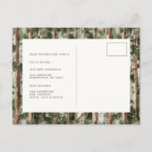 Our New Neck of the Woods Moving Announcement Ankündigungspostkarte (Rückseite)