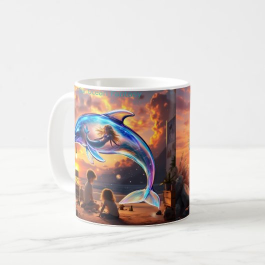 Our Ocean Fantasy - coffee cup Kaffeetasse (Vorderseite Links)