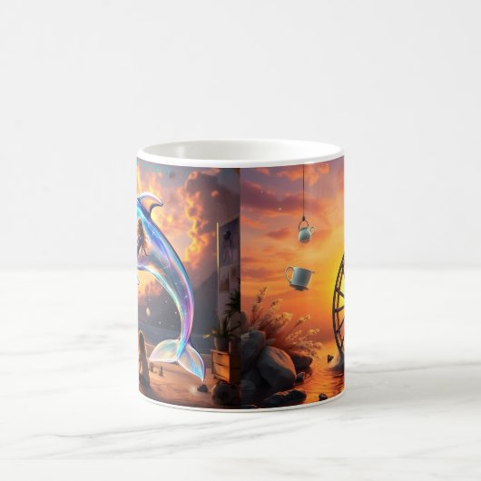 Our Ocean Fantasy - coffee cup Kaffeetasse (Mittel)