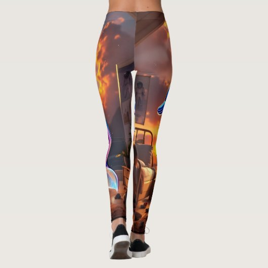 Our Ocean Fantasy - leggings | tights Girls (Rückseite)