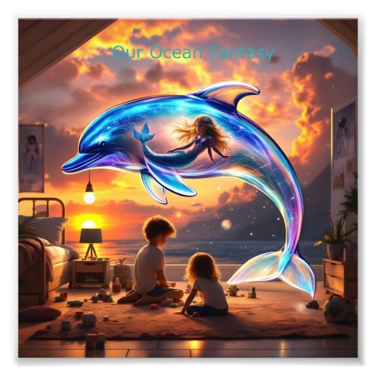 Our Ocean Fantasy - Photo Print Fotodruck (Vorne)