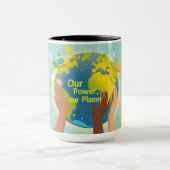 Our Power Our Planet Empowerment Glow Tasse (Zentrum)
