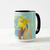 Our Power Our Planet Empowerment Glow Tasse (VorderseiteRechts)