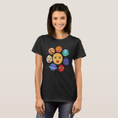 Our Solar System planet Science Education Space bo T-Shirt (Vorne ganz)