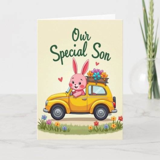 Our Special Son Greeting Card Karte (Vorderseite)