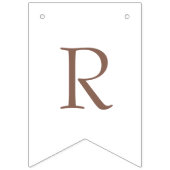 Our Story Begins, Book Themed Bridal Shower Wimpelkette (Dritte Fahne)