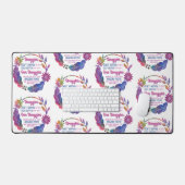 Our Struggles Shape Us Into The Amazing People Schreibtischunterlage (Tastatur & Maus)