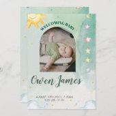 Our Sweet Baby Has Arrived Einladung (Vorne/Hinten)