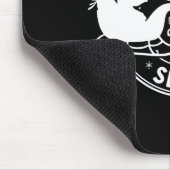 Our Team Sleighs Christmas Reindeers Santa's Long Mousepad (Ecke)