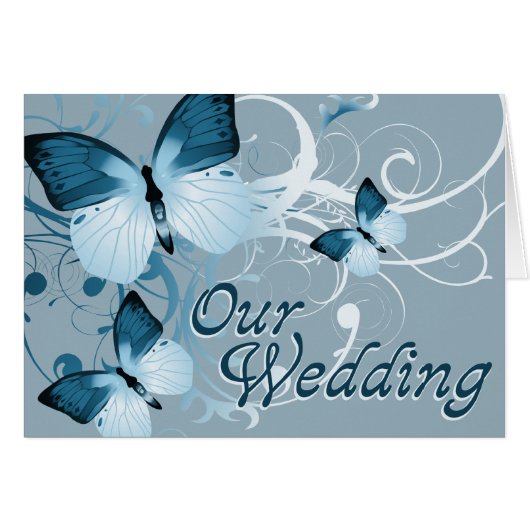 Our Wedding: Butterflies (Vorderseite (Horizontal))