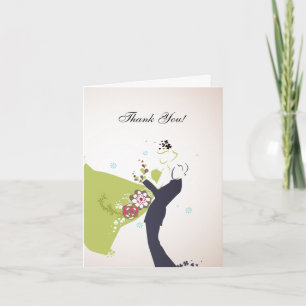 Our Wedding Day - Thank You card Dankeskarte