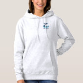 Our World Whale Tail Ocean Conservation Hoodie (Vorderseite)