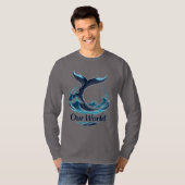 Our World Whale Tail Ocean Conservation T-Shirt (Vorne ganz)