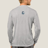 Our World Whale Tail Ocean Conservation Tri-Blend Shirt (Rückseite)