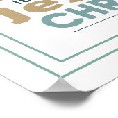 Our Worth Is Found In Jesus Christ Galatians 2 20 Poster (Ecke)