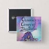 Ouraniens Beerdigung der Fantasie Button (Vorne & Hinten)