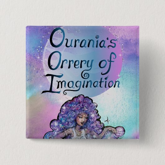 Ouraniens Beerdigung der Fantasie Button (Vorderseite)