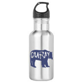 Ouray Bear Edelstahlflasche (Vorderseite)