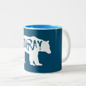 Ouray Bear Zweifarbige Tasse (VorderseiteRechts)