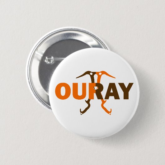 Ouray Colorado Button (Vorne & Hinten)
