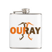 Ouray Colorado Flachmann (Vorderseite)