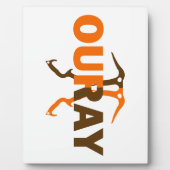 Ouray Colorado Fotoplatte (Vorderseite)