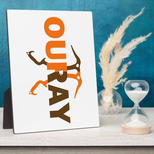 Ouray Colorado Fotoplatte (Seite)