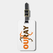 Ouray Colorado Gepäckanhänger (Vorderseite vertikal)