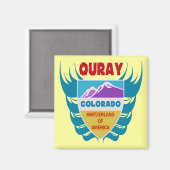 Ouray, Colorado Magnet (Vorderseite/Rückseite)