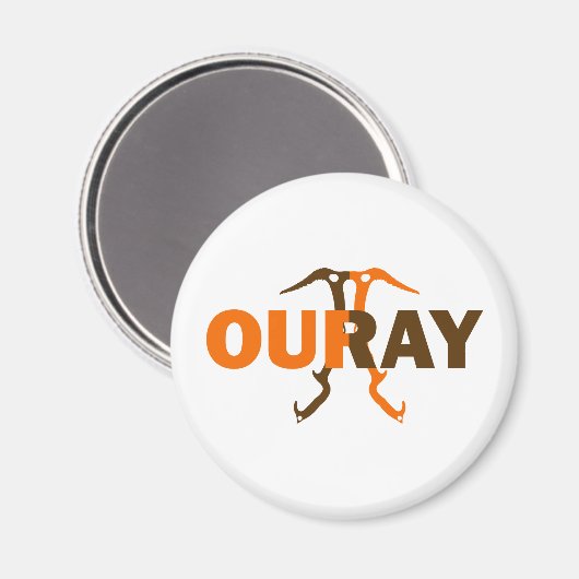 Ouray Colorado Magnet (Vorderseite/Rückseite)