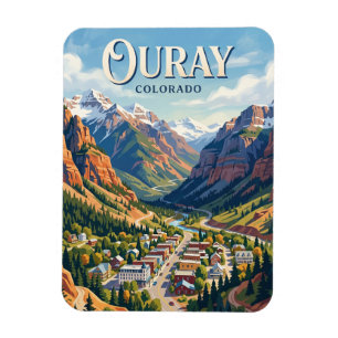 Ouray Colorado Magnet