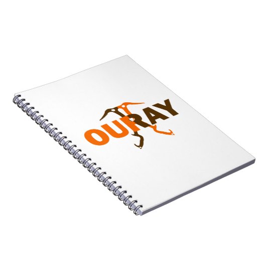 Ouray Colorado Notizblock (Rechte Seite)