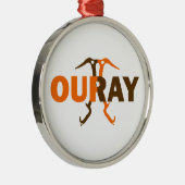Ouray Colorado Ornament Aus Metall (Rechts)