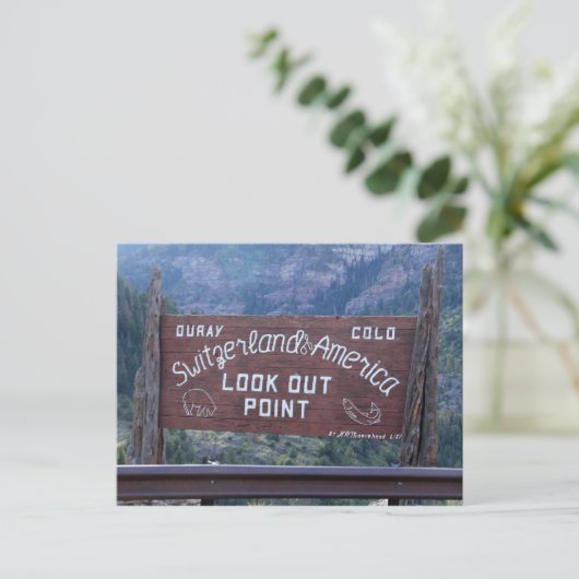 Ouray, Colorado Postkarte (Stehend Vorderseite)