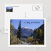 Ouray, Colorado Postkarte (Vorne/Hinten)