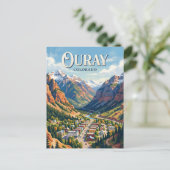 Ouray Colorado Postkarte (Stehend Vorderseite)